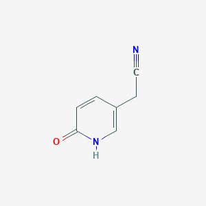 molecular formula C7H6N2O B8744522 2-(6-Oxo-1,6-dihydropyridin-3-yl)acetonitrile 