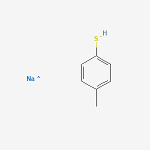molecular formula C7H8NaS B8744607 Benzenethiol, 4-methyl-, sodium salt 