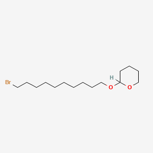molecular formula C15H29BrO2 B8744733 10-Bromodecyl tetrahydropyranyl ether CAS No. 51795-88-1