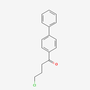 1-Butanone, 1-[1,1'-biphenyl]-4-yl-4-chloro-