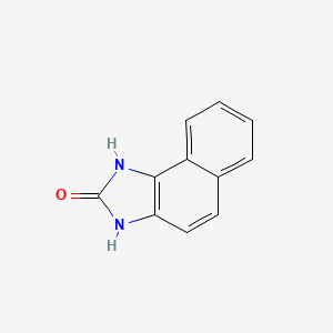 molecular formula C11H8N2O B8744787 1,3-dihydro-2H-naphtho[1,2-d]imidazol-2-one 