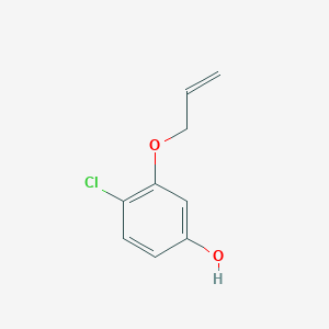 molecular formula C9H9ClO2 B8744810 3-Allyloxy-4-chlorophenol CAS No. 83613-31-4