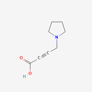 4-Pyrrolidin-1-ylbut-2-ynoic acid
