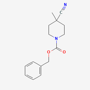 Benzyl 4-cyano-4-methylpiperidine-1-carboxylate