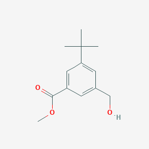 molecular formula C13H18O3 B8745101 Methyl 3-tert-butyl-5-(hydroxymethyl)benzoate CAS No. 377731-30-1