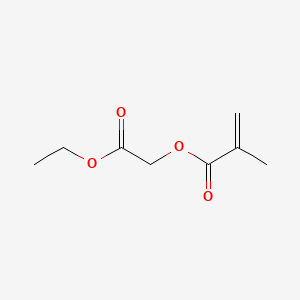 (2-ethoxy-2-oxoethyl) 2-methylprop-2-enoate