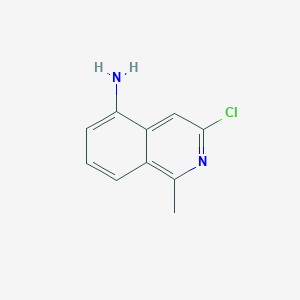 3-Chloro-1-methylisoquinolin-5-amine