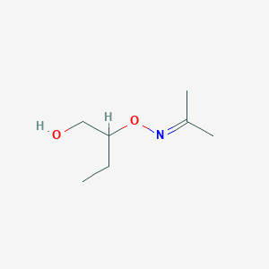 2-[(Propan-2-ylideneamino)oxy]butan-1-ol
