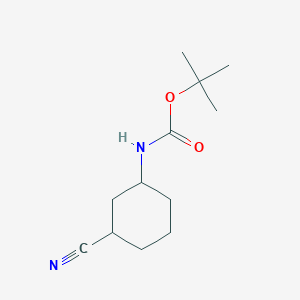 (3-Cyano-cyclohexyl)-carbamic acid tert-butyl ester