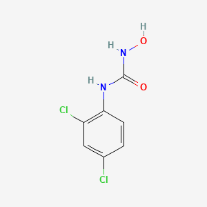 molecular formula C7H6Cl2N2O2 B8745318 N-(2,4-Dichlorophenyl)-N'-hydroxyurea 