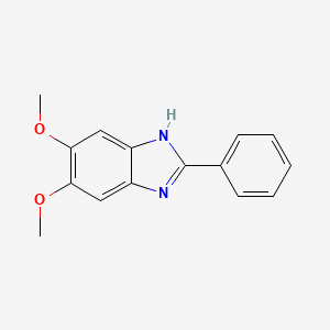 5,6-dimethoxy-2-phenyl-1H-benzimidazole