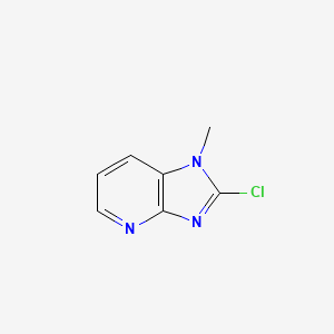 molecular formula C7H6ClN3 B8745336 2-chloro-1-methyl-1H-imidazo[4,5-b]pyridine 