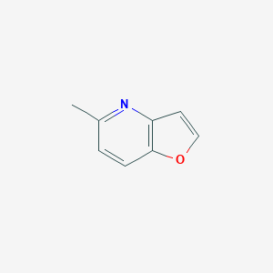 molecular formula C8H7NO B8745343 5-Methylfuro[3,2-b]pyridine CAS No. 56473-94-0
