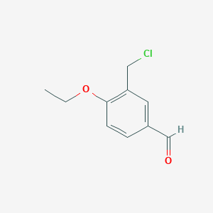 3-(Chloromethyl)-4-ethoxybenzaldehyde