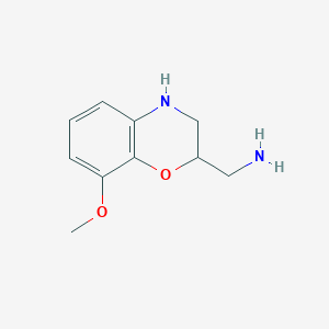Dihydro-8-methoxy-2H-1,4-benzoxazine-2-methanamine