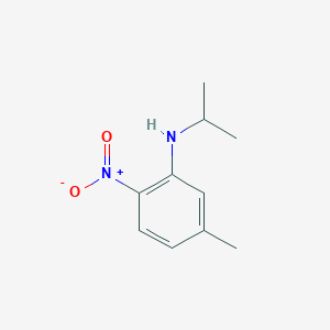 molecular formula C10H14N2O2 B8745610 N-Isopropyl-5-methyl-2-nitroaniline 