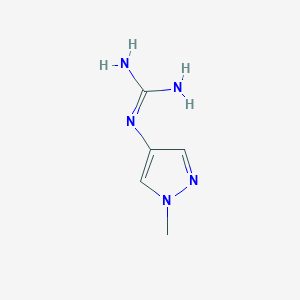 2-(1-methylpyrazol-4-yl)guanidine