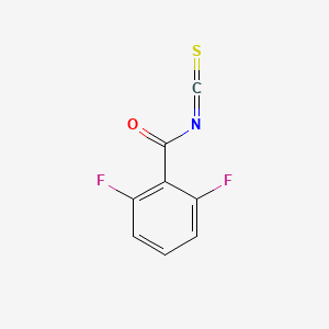 molecular formula C8H3F2NOS B8745663 2,6-Difluorobenzoylisothiocyanate CAS No. 60230-32-2