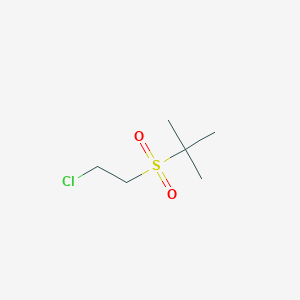Propane, 2-[(2-chloroethyl)sulfonyl]-2-methyl-