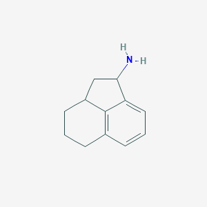molecular formula C12H15N B8745973 1,2,2a,3,4,5-Hexahydroacenaphthylen-1-amine 