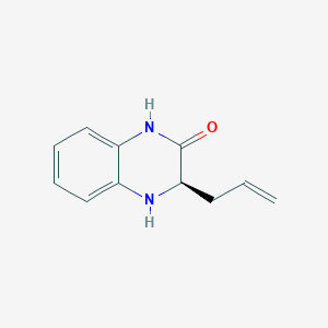 (3R)-3-(Prop-2-en-1-yl)-3,4-dihydroquinoxalin-2(1H)-one