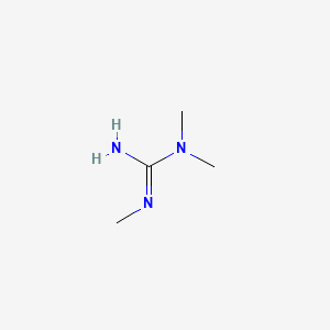 molecular formula C4H11N3 B8746043 N,N,N'-Trimethylguanidine CAS No. 31081-14-8