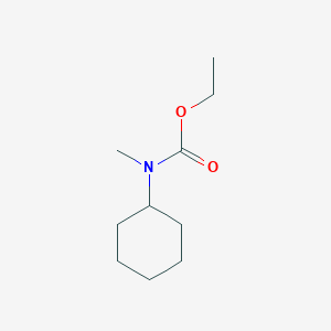 molecular formula C10H19NO2 B8746096 ethyl N-methylcyclohexylcarbamate 