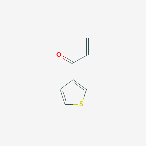 molecular formula C7H6OS B8746104 1-(3-Thienyl)-2-propen-1-one CAS No. 357405-57-3