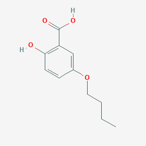 molecular formula C11H14O4 B8746276 5-Butoxy-2-hydroxybenzoic acid CAS No. 79427-91-1