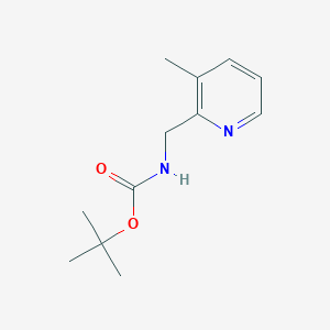 molecular formula C12H18N2O2 B8746326 Tert-butyl ((3-methylpyridin-2-yl)methyl)carbamate 