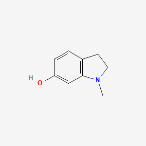 molecular formula C9H11NO B8746341 1-Methylindolin-6-ol 