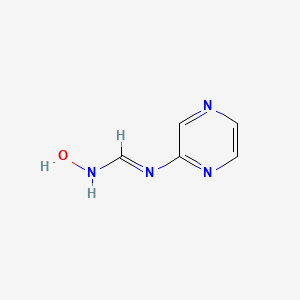 N'-(1,4-dihydropyrazin-2-yl)-N-oxomethanimidamide