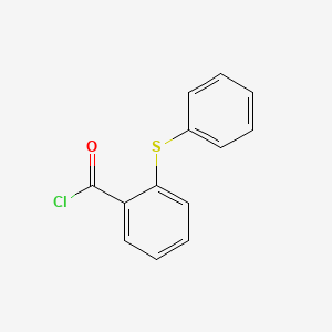 molecular formula C13H9ClOS B8746407 2-(Phenylsulfanyl)benzoyl chloride CAS No. 53732-61-9