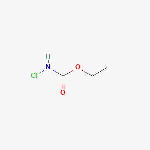 molecular formula C3H6ClNO2 B8746496 Ethyl chlorocarbamate CAS No. 16844-21-6