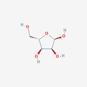 molecular formula C5H10O5 B8746520 alpha-L-ribofuranose CAS No. 41546-20-7