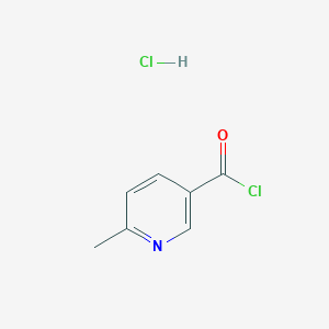 B8746572 6-Methylnicotinoyl chloride hydrochloride CAS No. 107688-14-2