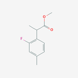 Methyl 2-(2-fluoro-4-methylphenyl)propanoate