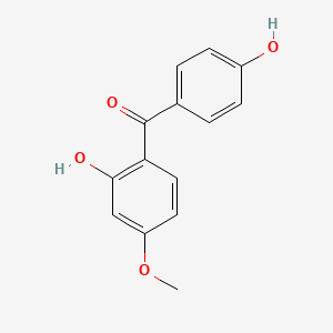 (2-Hydroxy-4-methoxyphenyl)(4-hydroxyphenyl)methanone