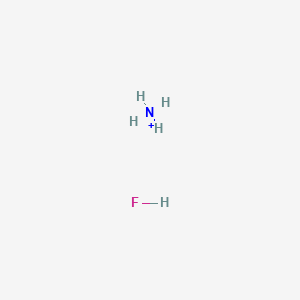 molecular formula FH5N+ B8746647 Azanium hydrofluoride 
