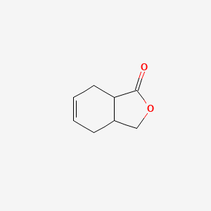 molecular formula C8H10O2 B8746863 3a,4,7,7a-Tetrahydro-2-benzofuran-1(3h)-one CAS No. 14679-41-5