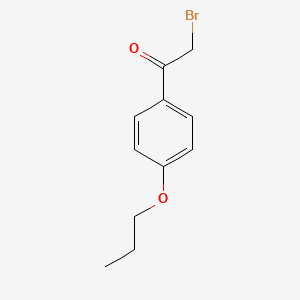 molecular formula C11H13BrO2 B8746972 2-Bromo-4'-propoxyacetophenone CAS No. 53704-74-8