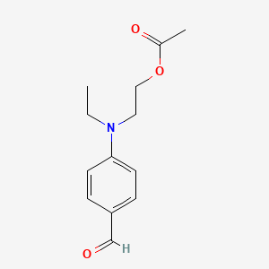 Benzaldehyde, 4-[[2-(acetyloxy)ethyl]ethylamino]-