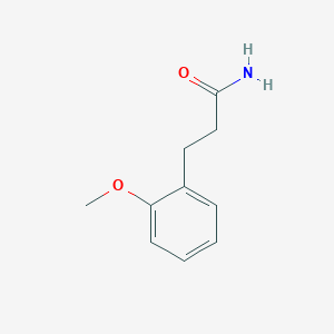 molecular formula C10H13NO2 B8747079 3-(2-Methoxy-phenyl)-propionic acid amide 