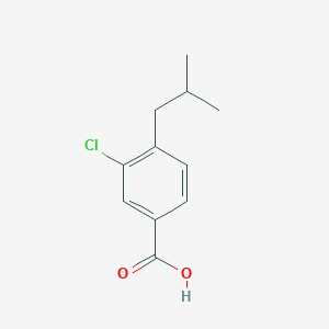 3-chloro-4-(2-methylpropyl)Benzoic acid