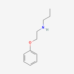 molecular formula C11H17NO B8747312 N-(2-Phenoxyethyl)propylamine CAS No. 55246-89-4