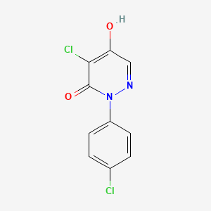 4-Chloro-2-(4-chlorophenyl)-5-hydroxypyridazin-3(2H)-one