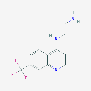 N1-(7-(Trifluoromethyl)quinolin-4-yl)ethane-1,2-diamine