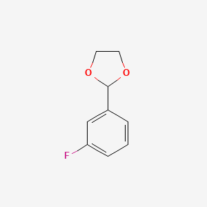 2-(3-Fluorophenyl)-1,3-dioxolane