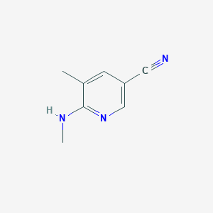 molecular formula C8H9N3 B8747468 5-Methyl-6-methylamino-nicotinonitrile 