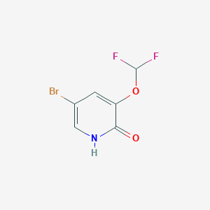 5-Bromo-3-(difluoromethoxy)pyridin-2-ol